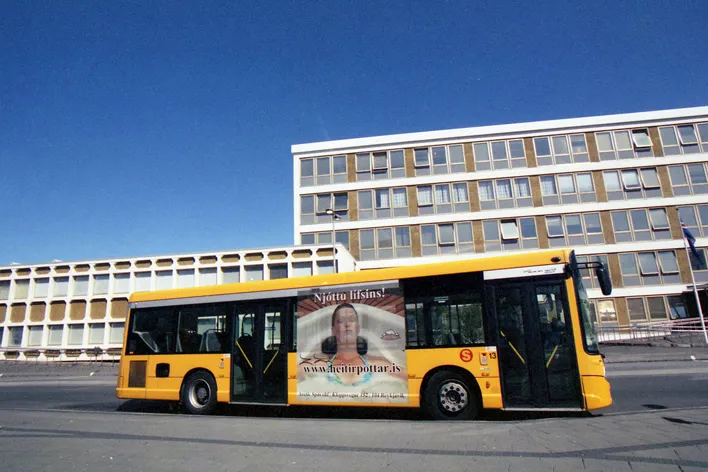 bus in Reykjavík