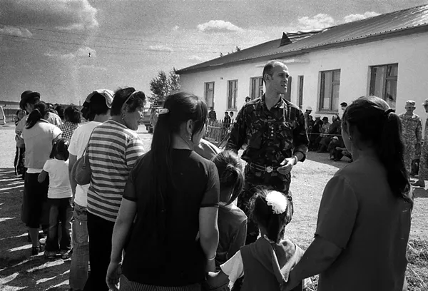 military aid distribution