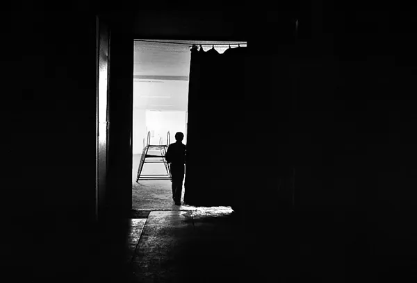 entrance to circus training Ulaanbaatar